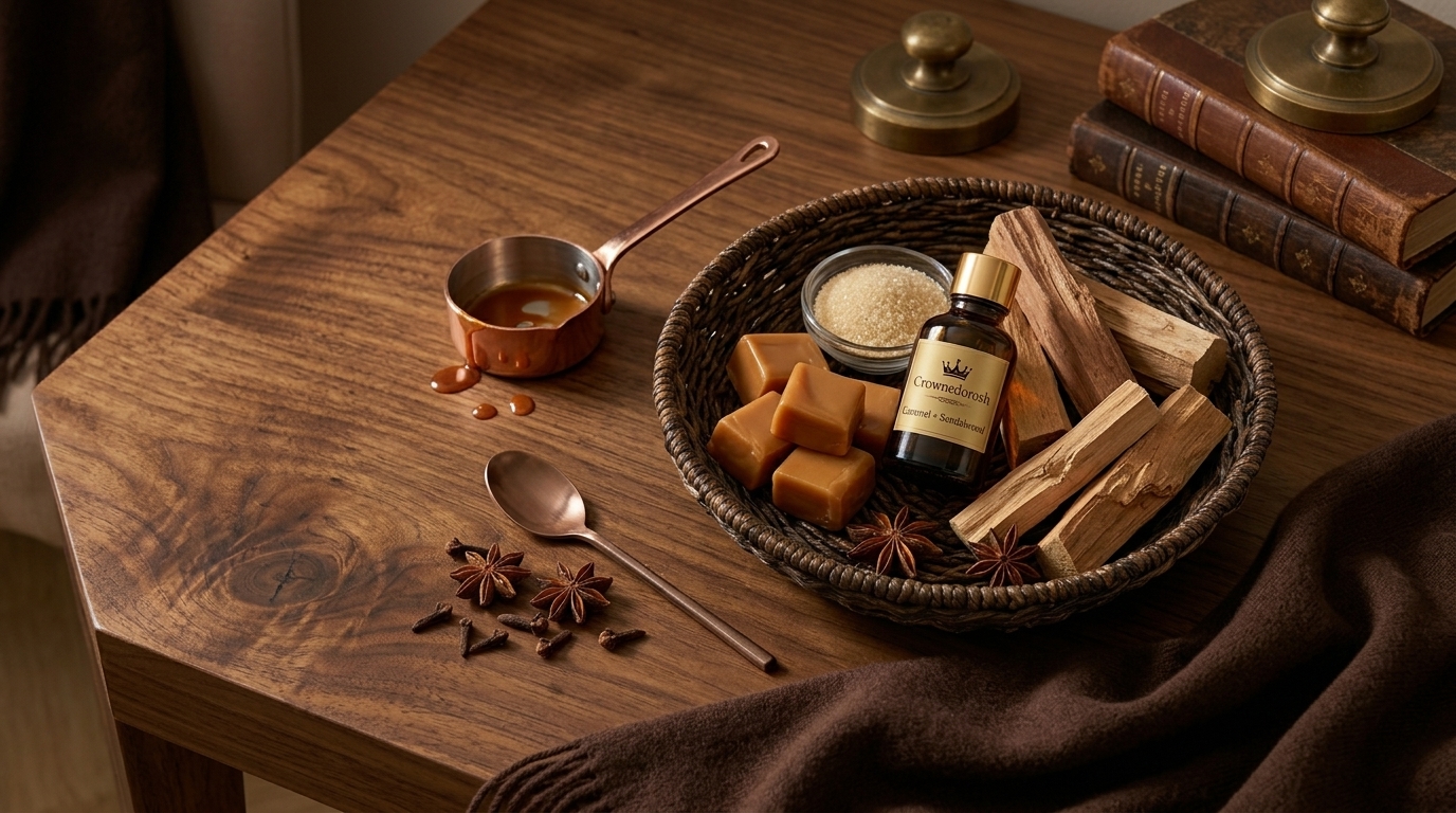 Caramel and Sandalwood